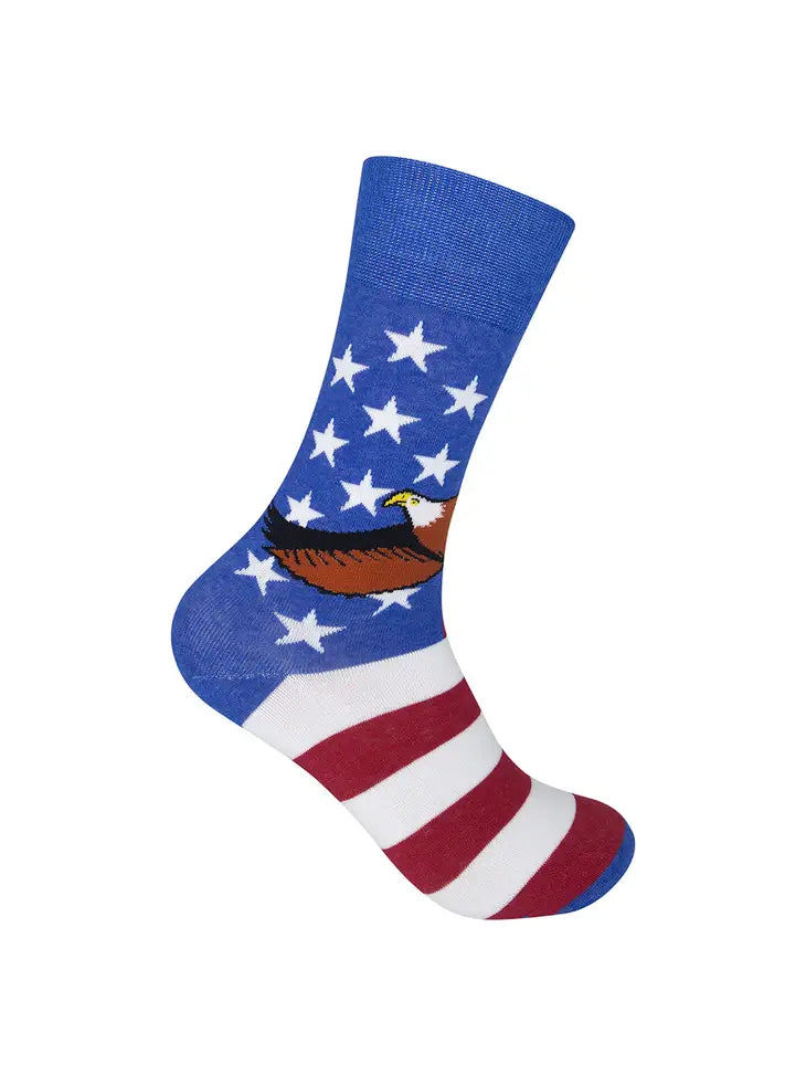 Adam Turman - Fly High Old Glory US Flag Socks