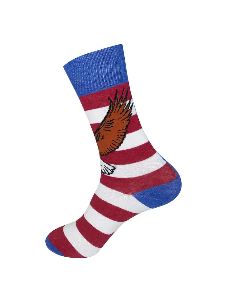 Adam Turman - Fly High Old Glory US Flag Socks